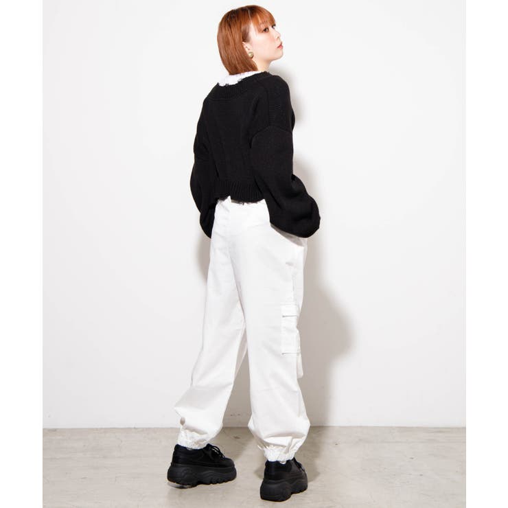 チノハイウエストカーゴパンツ[品番：WG010079034]｜WEGO【WOMEN