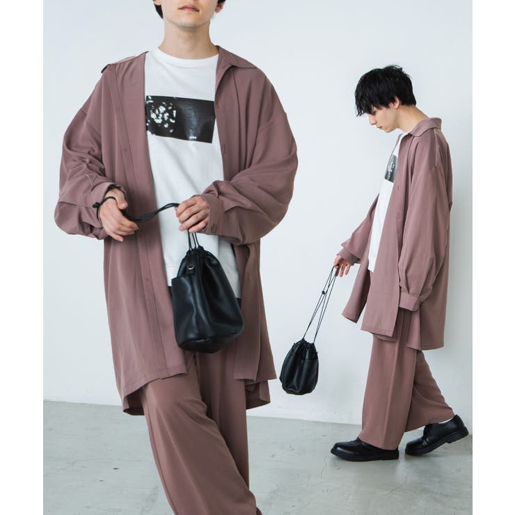 トロミロングシャツ 品番 Wg Wego Men ウィゴー のメンズファッション通販 Shoplist ショップリスト