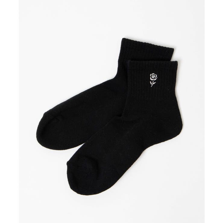 バラ刺繍アンクルパイルソックス 品番 Wg Wego Women ウィゴー のレディースファッション通販 Shoplist ショップリスト