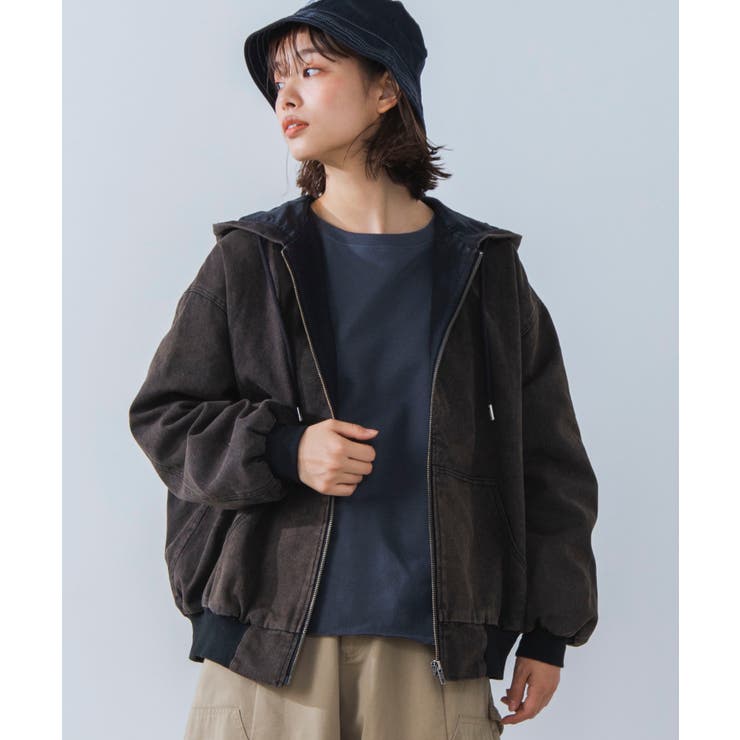 ウォッシュフードジャケット We21sp12 L0007 品番 Wg Wego Women ウィゴー のレディース ファッション通販 Shoplist ショップリスト