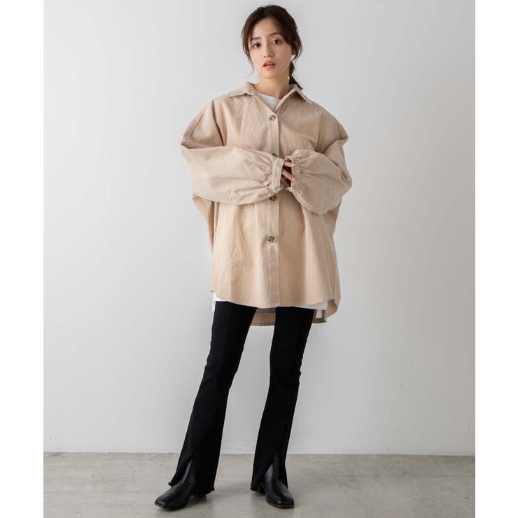 ドルマンスリーブコーデュロイCPOジャケット WE21SP12-L0009[品番：WG010077791]｜WEGO【WOMEN】（ウィゴー ）のレディースファッション通販｜SHOPLIST（ショップリスト）