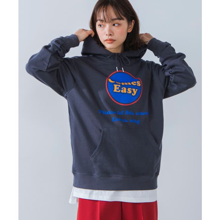 サークルロゴプリントプルパーカー  WE21SP12-L0027[品番：WG010077865]｜WEGO【WOMEN】（ウィゴー）のレディースファッション通販｜SHOPLIST（ショップリスト）