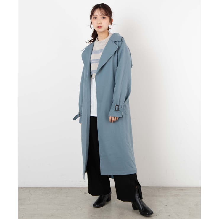 【WEB限定】ルーズトレンチコート  WE21SP12-L0034[品番：WG010077934]｜WEGO【WOMEN】（ウィゴー）のレディースファッション通販｜SHOPLIST（ショップリスト）