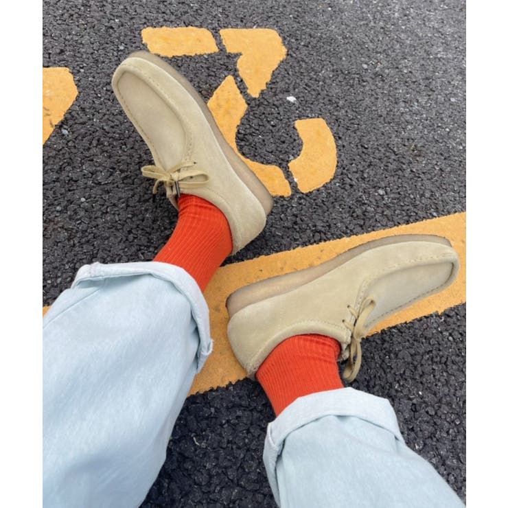 ダークオレンジ | カラーリブソックスレギュラー 韓国 韓国ファッション | WEGO【MEN】