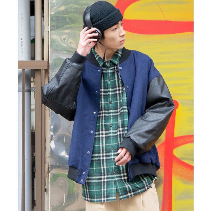 キルティングスタジャン 韓国  韓国ファッション[品番：WG010082853]｜WEGO【MEN】（ウィゴー）のメンズファッション通販｜SHOPLIST（ショップリスト）