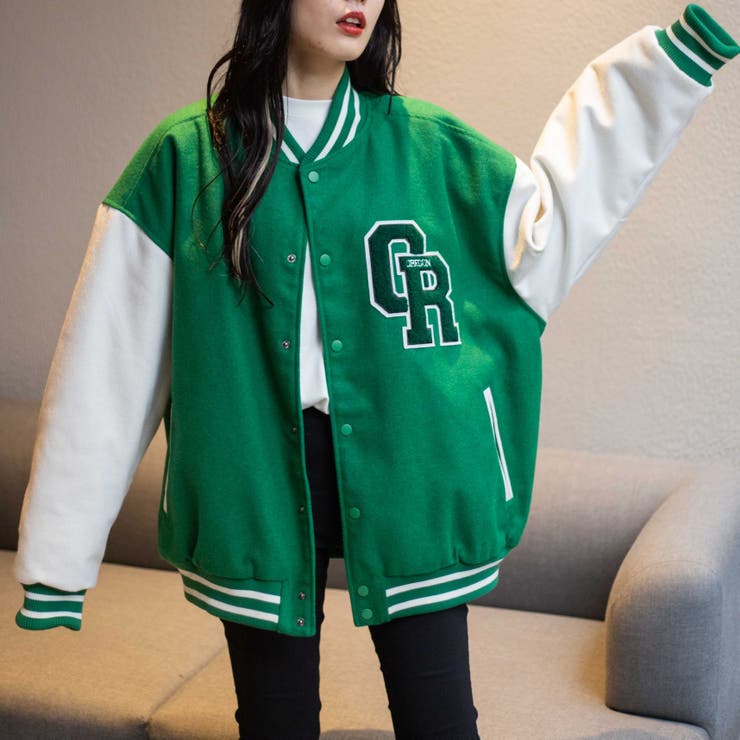 メルトンワッペンスタジャン レディース  ユニセックス[品番：WG010082859]｜WEGO【WOMEN】（ウィゴー）のレディースファッション通販｜SHOPLIST（ショップリスト）