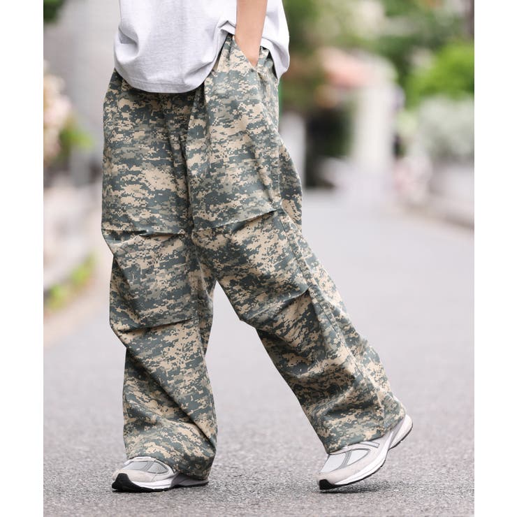 ワイドミリタリーパンツ ユニセックス レディース 品番 Wg Wego Men ウィゴー のメンズファッション 通販 Shoplist ショップリスト