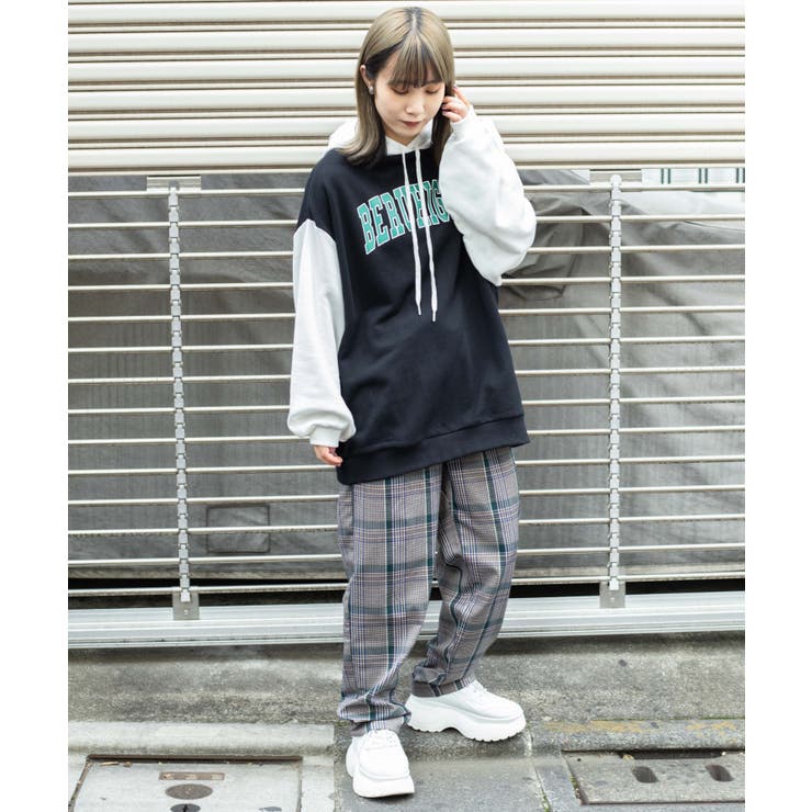 グラフィックロゴベストドッキングパーカー 韓国  韓国ファッション[品番：WG010083097]｜WEGO【WOMEN】（ウィゴー）のレディースファッション通販｜SHOPLIST（ショップリスト）