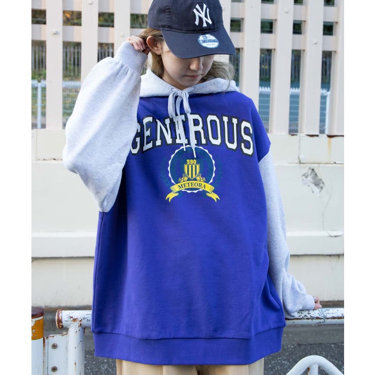 グラフィックロゴベストドッキングパーカー 品番 Wg Wego Women ウィゴー のレディースファッション通販 Shoplist ショップリスト