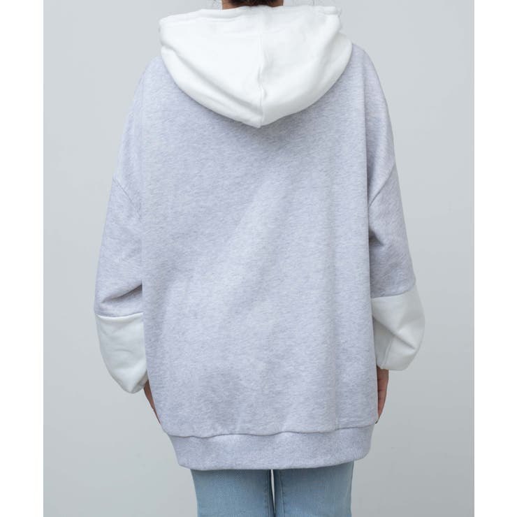 グラフィックロゴTシャツドッキングパーカー 韓国 韓国ファッション | WEGO【WOMEN】 | 詳細画像30 