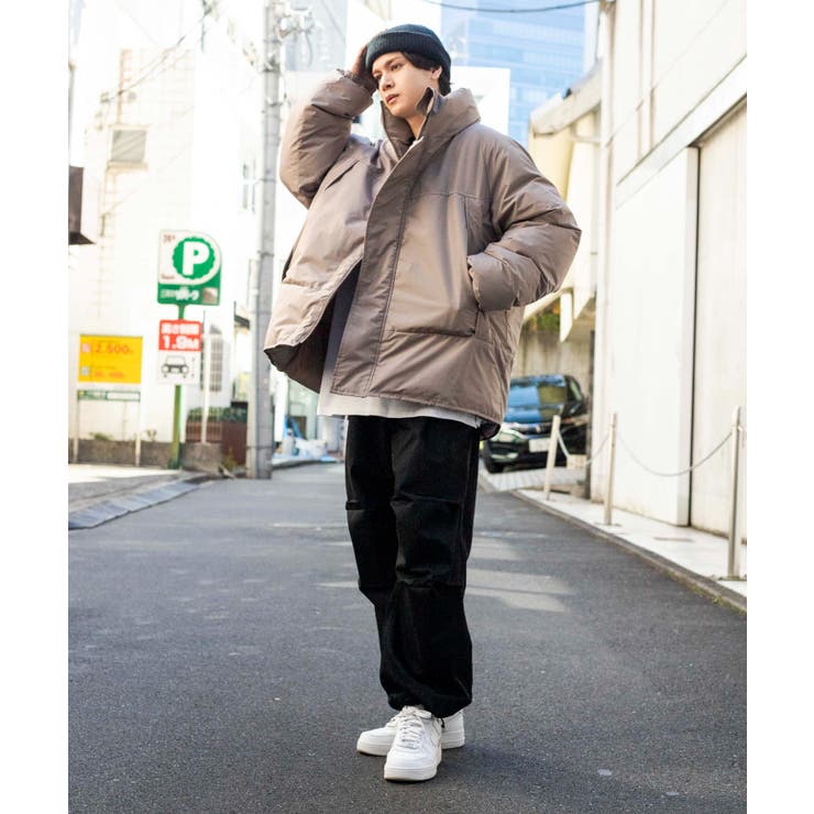 ボリュームネックパデッドジャケット[品番：WG010083057]｜WEGO【MEN