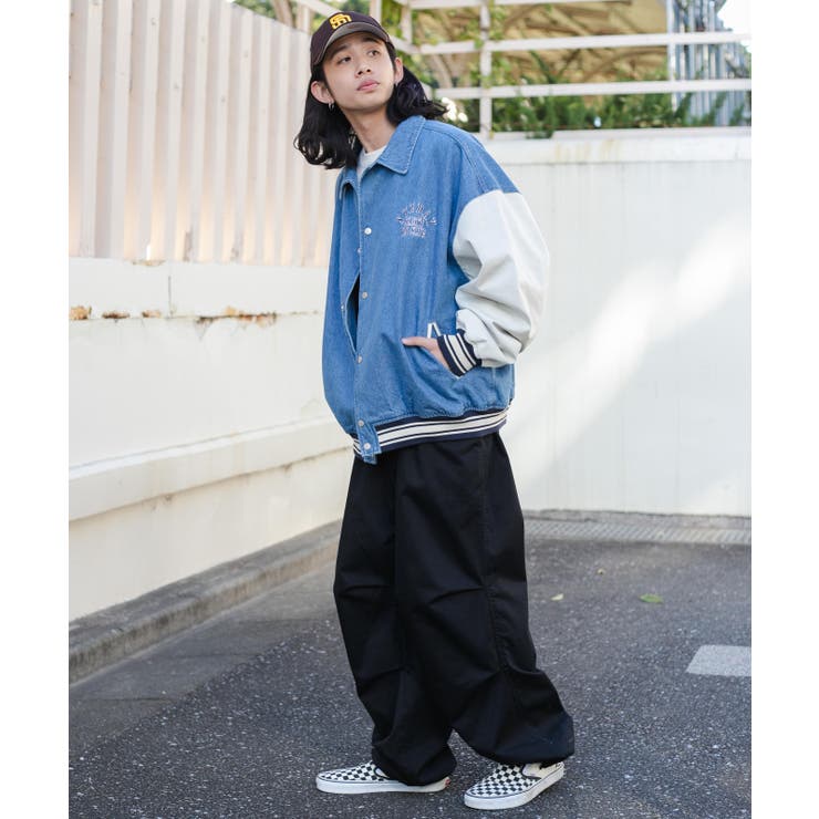 デニムスタジャン メンズ ユニセックス[品番：WG010084983]｜WEGO【MEN