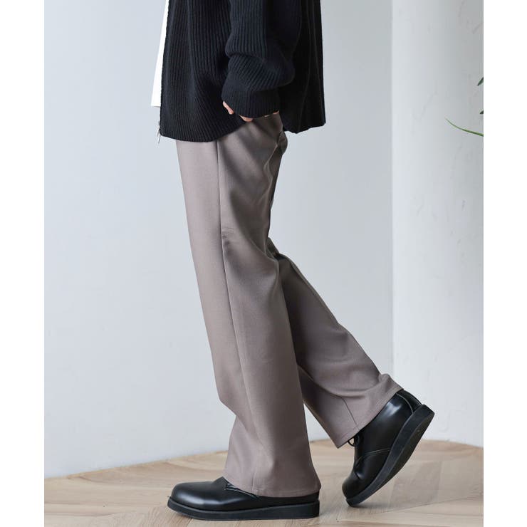 イージーケア フレアスラックス メンズ[品番：WG010084993]｜WEGO【MEN 