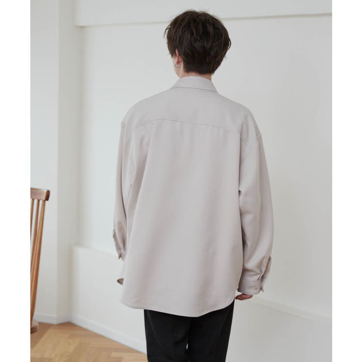 イージーケア フラップポケットBIGシャツ  メンズ[品番：WG010084995]｜WEGO【MEN】（ウィゴー）のメンズファッション通販｜SHOPLIST（ショップリスト）