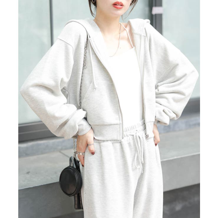 ショートZIPパーカー 韓国  韓国ファッション[品番：WG010085436]｜WEGO【WOMEN】（ウィゴー）のレディースファッション通販｜SHOPLIST（ショップリスト）