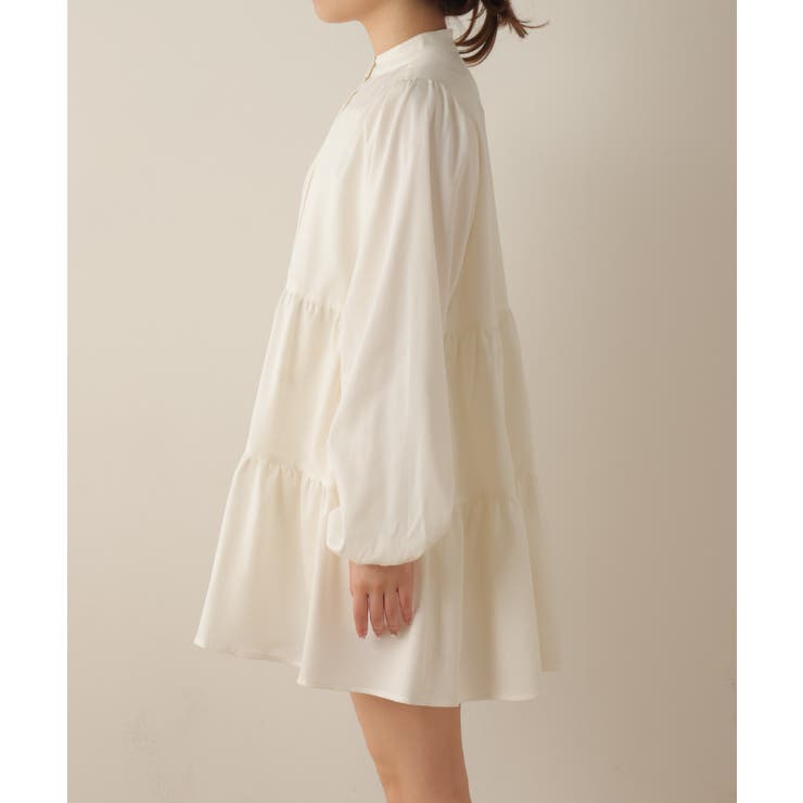 アシンメトリーティアードチュニック 秋 冬[品番：WG010085893]｜WEGO