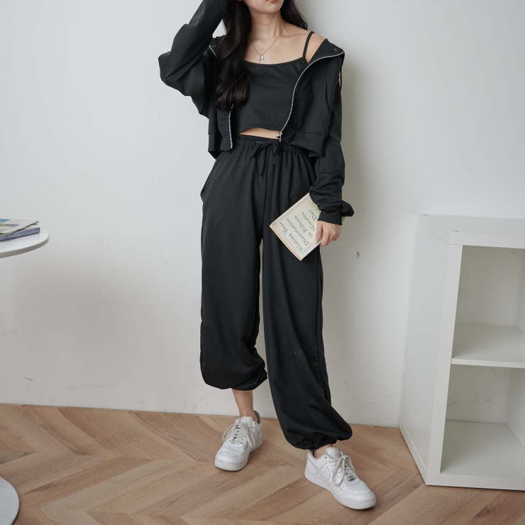 スウェットセットアップ 秋 冬[品番：WG010086022]｜WEGO【WOMEN