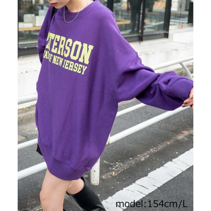 ヘビーウエイト カレッジプルオーバー  韓国[品番：WG010085344]｜WEGO【WOMEN】（ウィゴー）のレディースファッション通販｜SHOPLIST（ショップリスト）