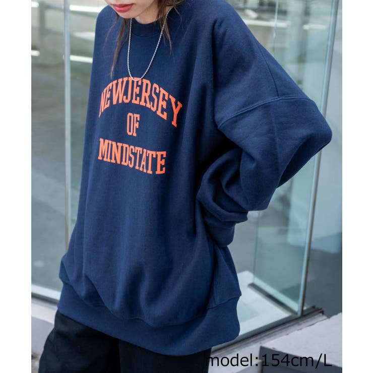 ヘビーウエイト カレッジプルオーバー  韓国[品番：WG010085344]｜WEGO【WOMEN】（ウィゴー）のレディースファッション通販｜SHOPLIST（ショップリスト）