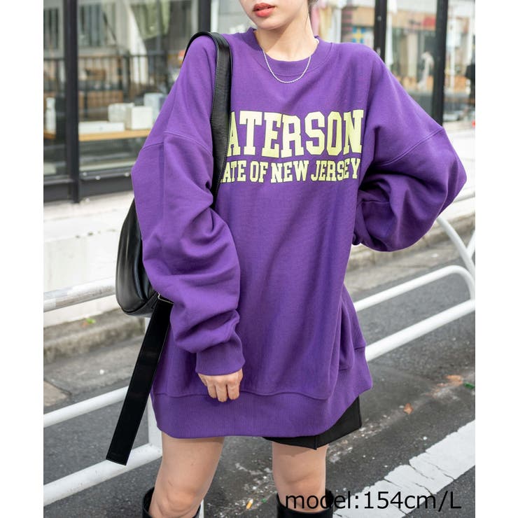 ヘビーウエイト カレッジプルオーバー  韓国[品番：WG010085344]｜WEGO【WOMEN】（ウィゴー）のレディースファッション通販｜SHOPLIST（ショップリスト）