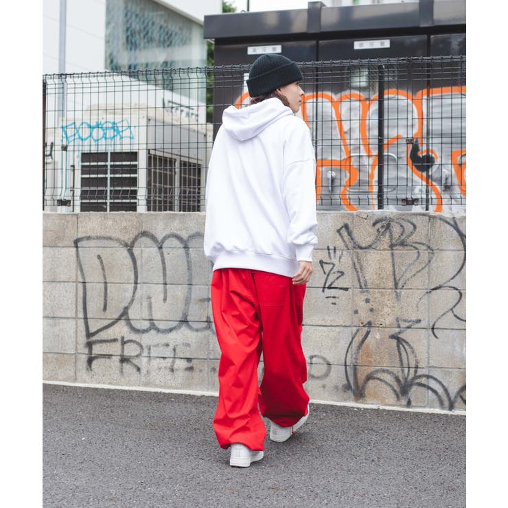 ヘビーウエイト グラフィティプルパーカー 秋 | WEGO【WOMEN】 | 詳細画像11 