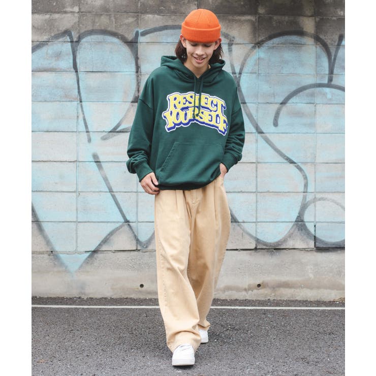 ヘビーウエイト グラフィティプルパーカー 秋 | WEGO【WOMEN】 | 詳細画像2 