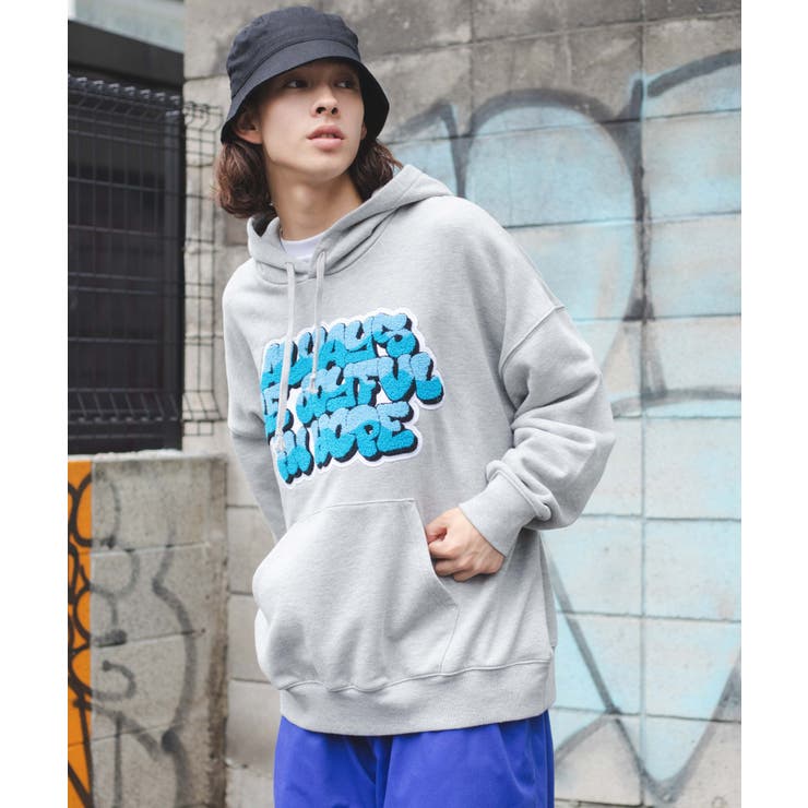 ヘビーウエイト グラフィティプルパーカー 秋 | WEGO【WOMEN】 | 詳細画像20 