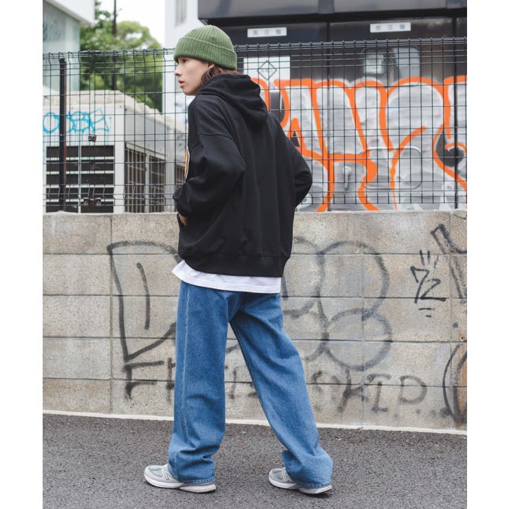 ヘビーウエイト グラフィティプルパーカー 秋 | WEGO【WOMEN】 | 詳細画像25 