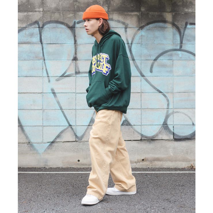 ヘビーウエイト グラフィティプルパーカー 秋 | WEGO【WOMEN】 | 詳細画像3 