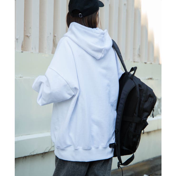 ヘビーウエイト グラフィティプルパーカー 秋 | WEGO【WOMEN】 | 詳細画像30 