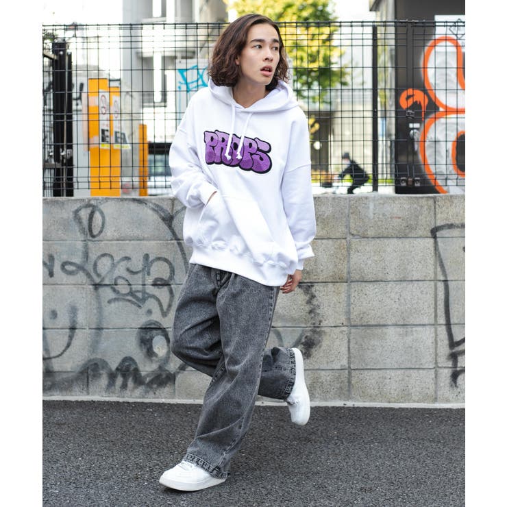 ヘビーウエイト グラフィティプルパーカー 秋 | WEGO【WOMEN】 | 詳細画像31 