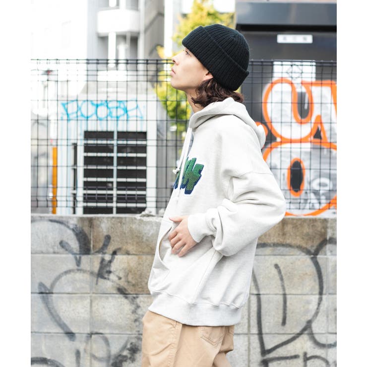 ヘビーウエイト グラフィティプルパーカー 秋 | WEGO【WOMEN】 | 詳細画像44 