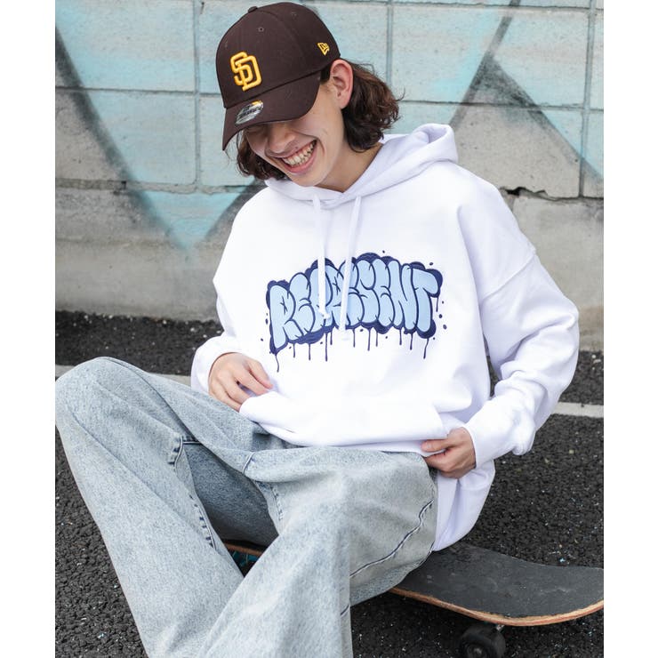 ヘビーウエイト グラフィティプルパーカー 秋 | WEGO【WOMEN】 | 詳細画像50 