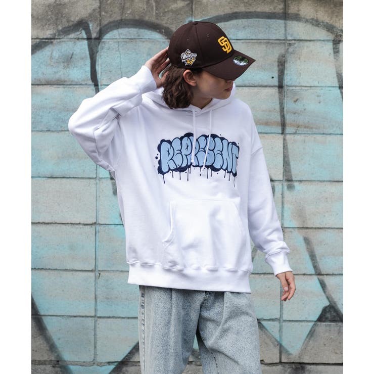 ヘビーウエイト グラフィティプルパーカー 秋 | WEGO【WOMEN】 | 詳細画像51 