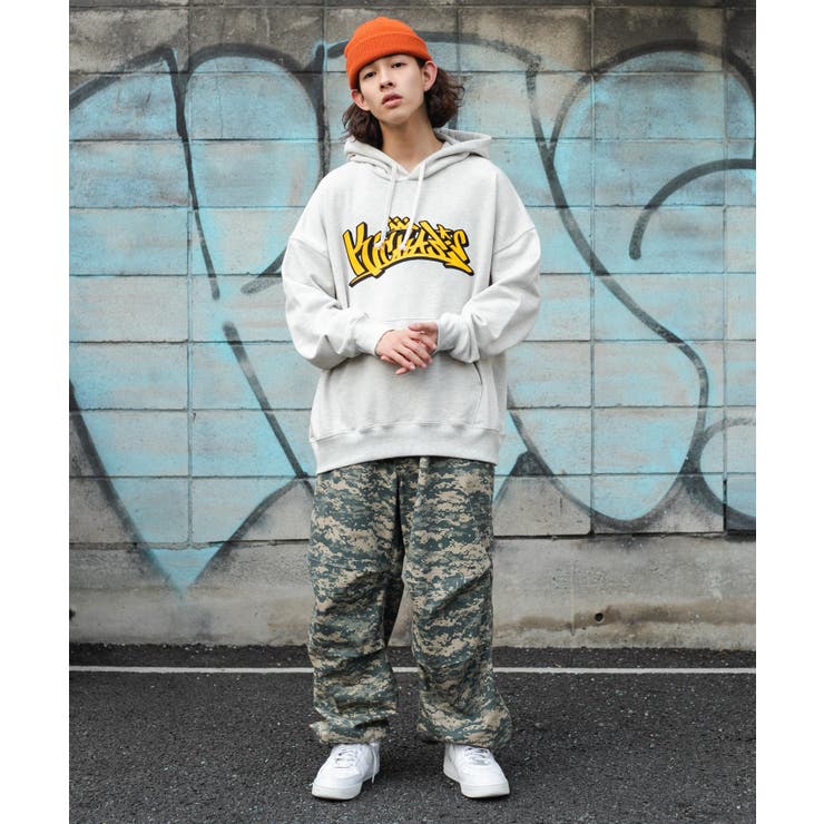 ヘビーウエイト グラフィティプルパーカー 秋 | WEGO【WOMEN】 | 詳細画像55 