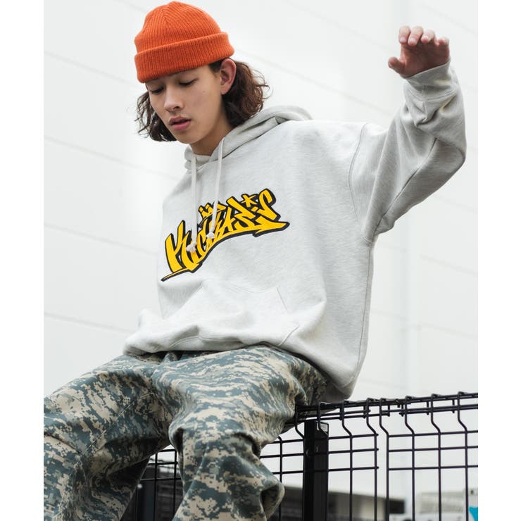 ヘビーウエイト グラフィティプルパーカー 秋 | WEGO【WOMEN】 | 詳細画像56 