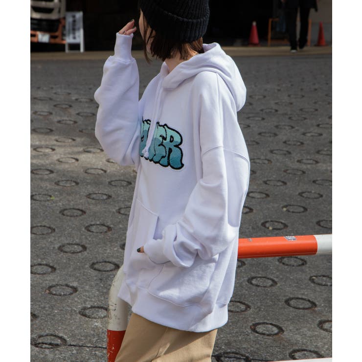 ヘビーウエイト グラフィティプルパーカー 秋 | WEGO【WOMEN】 | 詳細画像59 