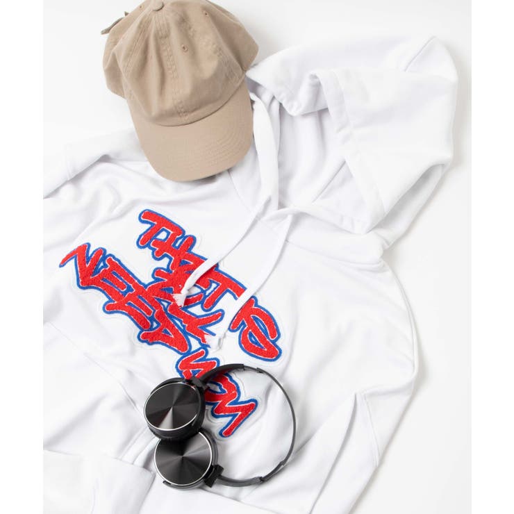 ヘビーウエイト グラフィティプルパーカー 秋 | WEGO【WOMEN】 | 詳細画像92 