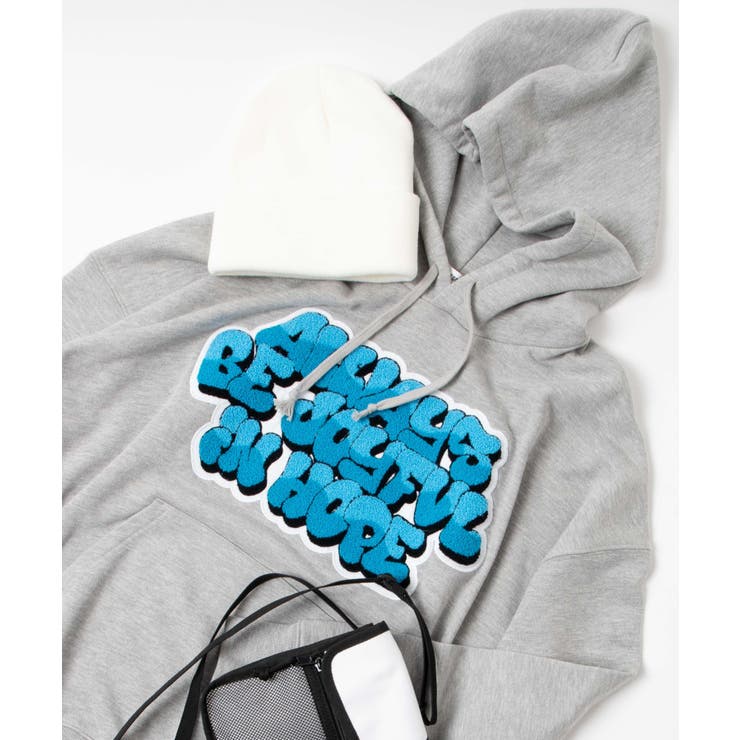 ヘビーウエイト グラフィティプルパーカー 秋 | WEGO【WOMEN】 | 詳細画像93 