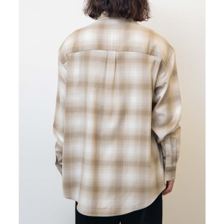 TRオンブレチェックシャツ 秋 冬[品番：WG010085992]｜WEGO【MEN