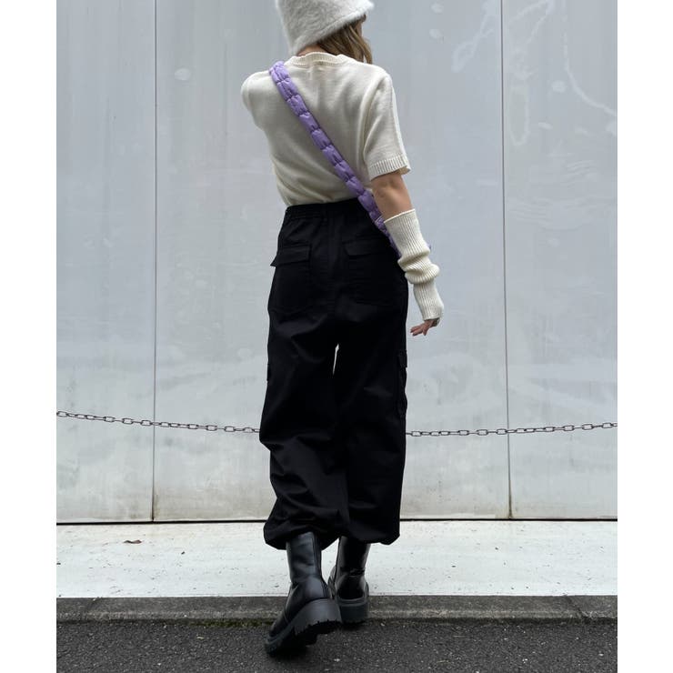 ワイドカーゴパンツ 韓国 韓国ファッション 秋 冬 秋冬 秋服 冬