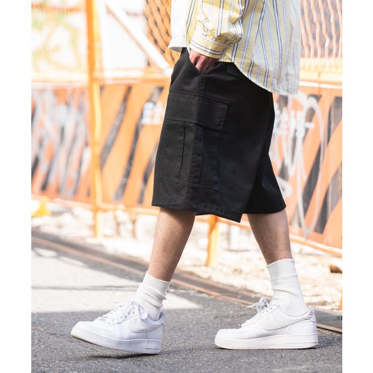 ワイドカーゴショーツ メンズ ユニセックス[品番：WG010083899]｜WEGO