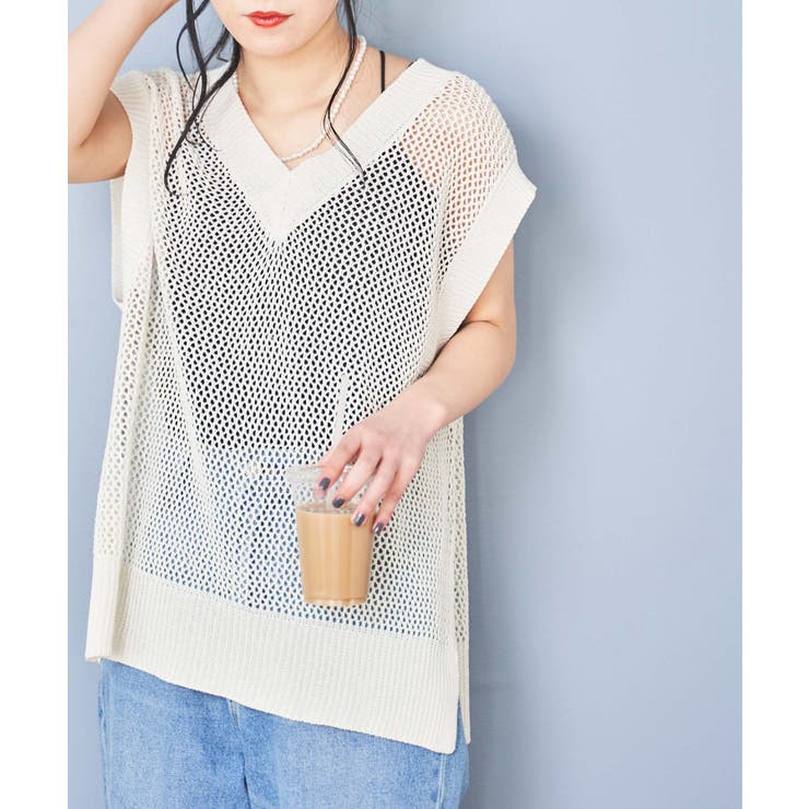 2WAYメッシュベスト レディース  春[品番：WG010084220]｜WEGO【WOMEN】（ウィゴー）のレディースファッション通販｜SHOPLIST（ショップリスト）