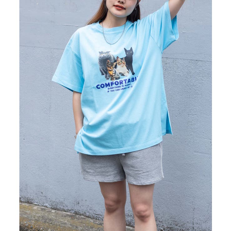 プリント ｔシャツ レディース ゆったり 楽天市場】プリントtシャツ レディース（カラーグリーン