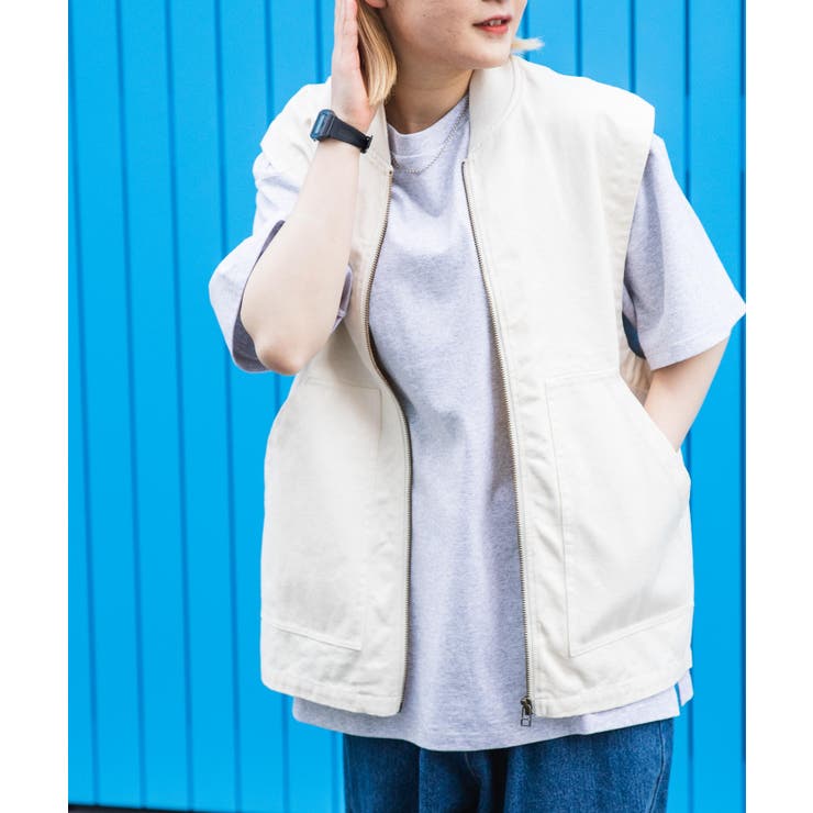 ワークベスト メンズ ユニセックス | WEGO【MEN】 | 詳細画像12 