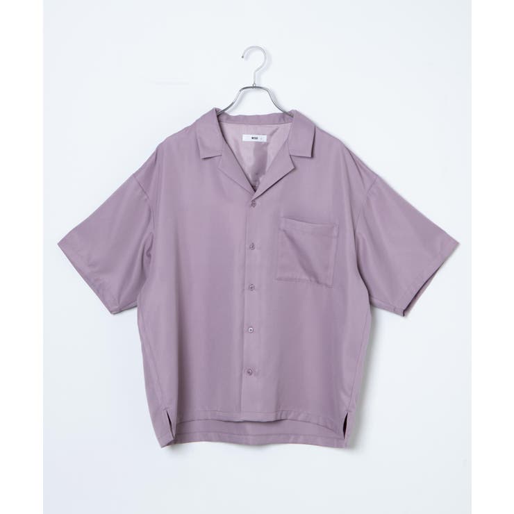 オープンカラーシャツ メンズ ユニセックス[品番：WG010084185