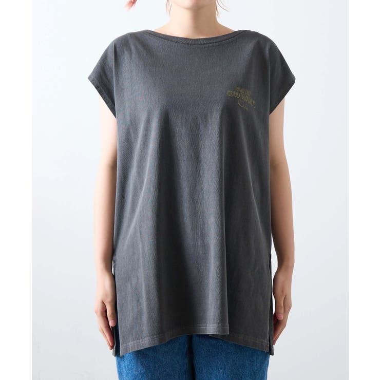 ヴィンテージライクプリントノースリーブTシャツ レディース  夏[品番：WG010084621]｜WEGO【WOMEN】（ウィゴー）のレディースファッション通販｜SHOPLIST（ショップリスト）