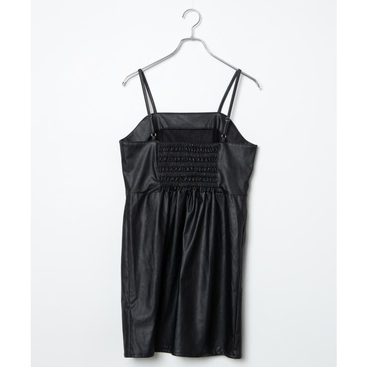 フェイクレザーキャミワンピ[品番：WG010083539]｜WEGO【WOMEN