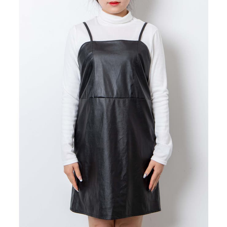 フェイクレザーキャミワンピ 品番 Wg Wego Women ウィゴー のレディースファッション通販 Shoplist ショップリスト