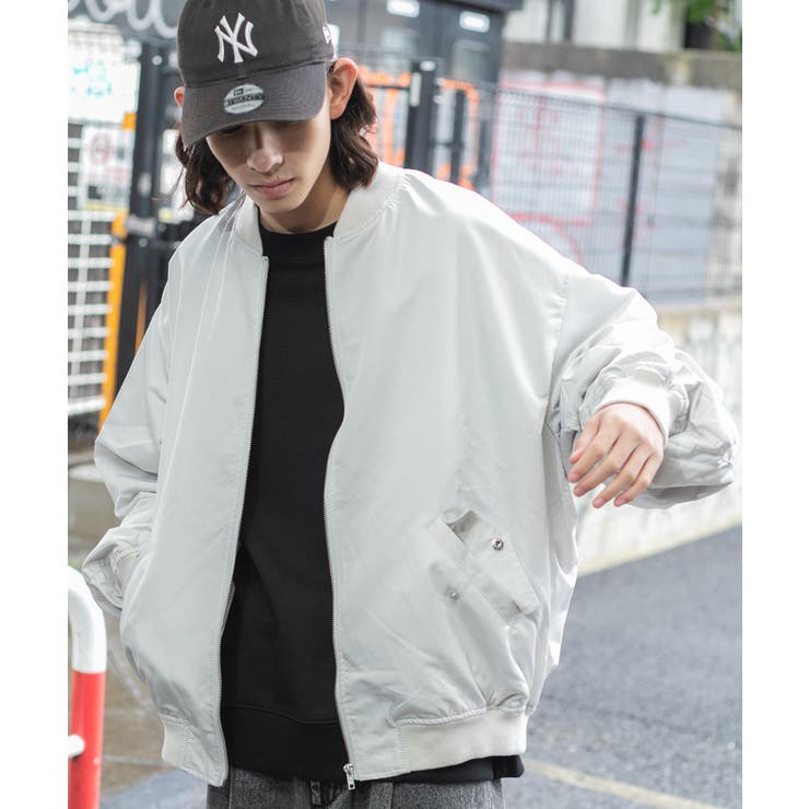 ホワイトアイボリー | BIG MA 1 | WEGO【MEN】